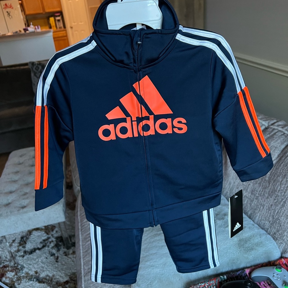 Baby Adidas tracksuit 12m